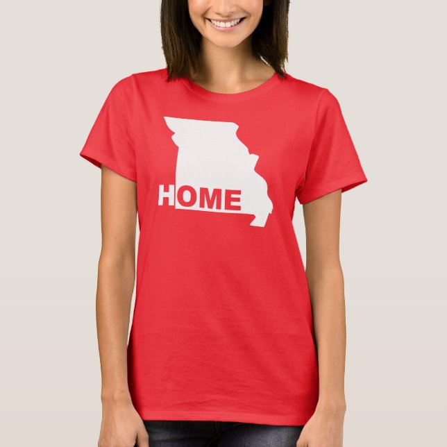 Camisetas Missouri Casa Longe do Estado (Frente)