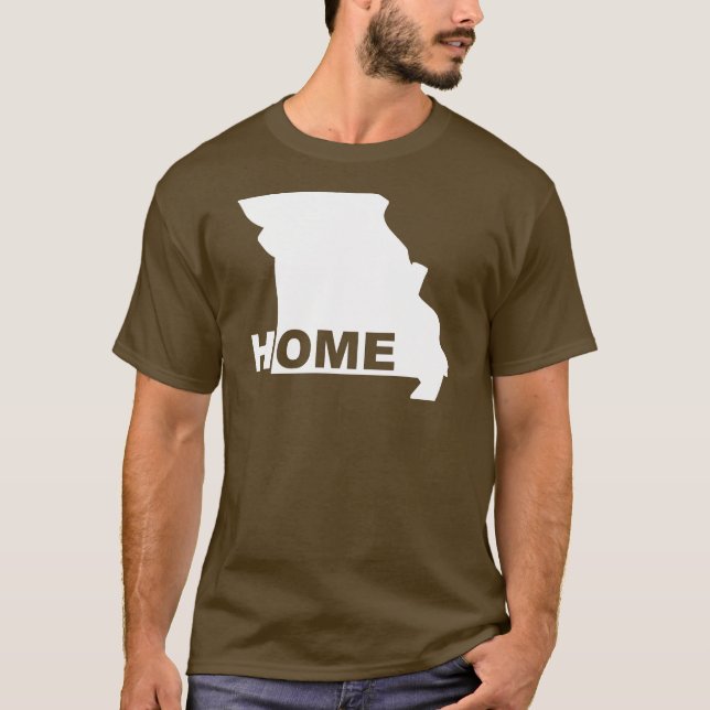 Camisetas Missouri Casa Longe do Estado (Frente)