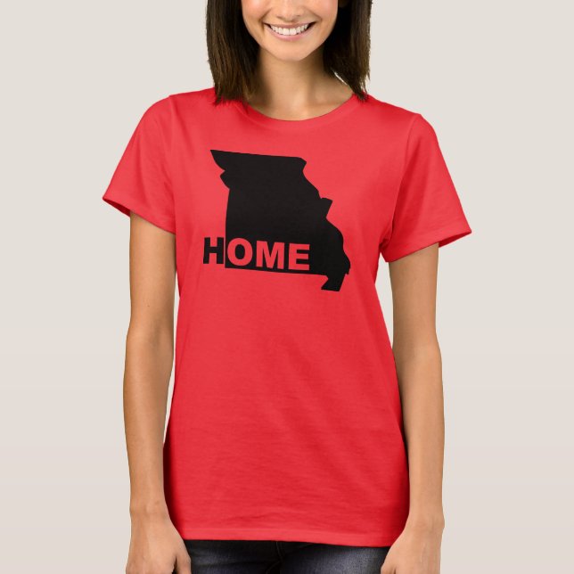 Camisetas Missouri Casa Longe do Estado (Frente)