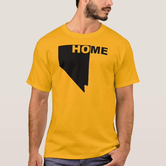 Camisetas Nevada Lar Longe do Estado (Frente)
