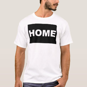 Camisetas North Dakota Casa Fora do Estado