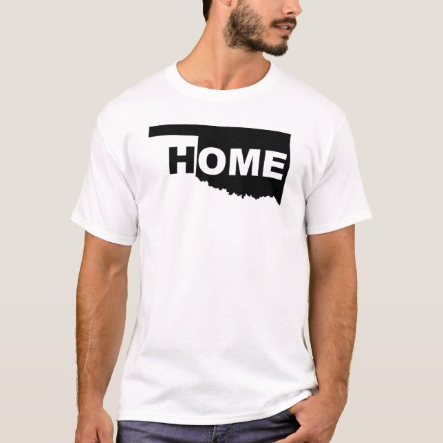 Camisetas Oklahoma Casa Longe do Estado (Frente)