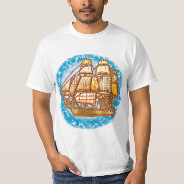 Camisetas Old Ship (Frente)