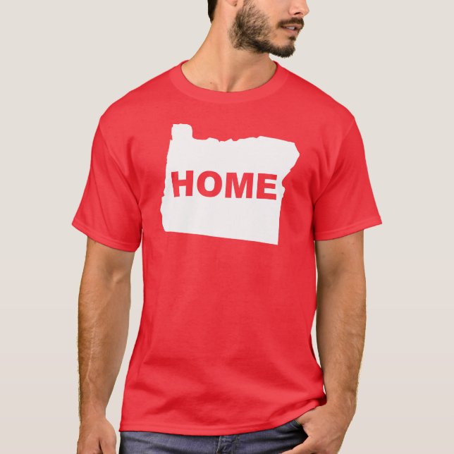 Camisetas Oregon Casa Longe do Estado (Frente)