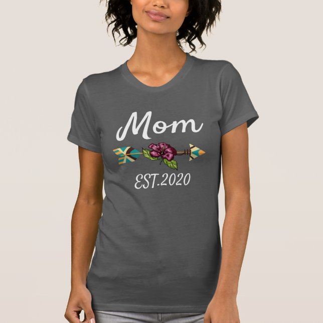 Camisetas para a mãe, camisa da mãe, camisa da mãe (Frente)