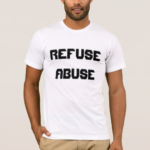 Camisetas para abuso de reuso