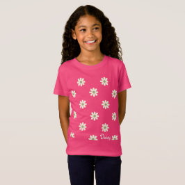 Camisetas para adolescentes florais Sorriso de Mar