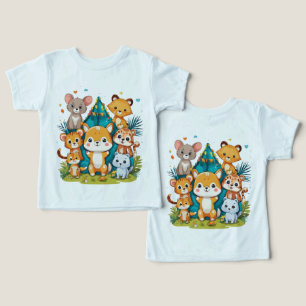 Camisetas para Crianças Ativas - Prontas para Dive