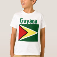Camisetas para crianças da Guiana