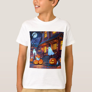 Camisetas para crianças do Halloween