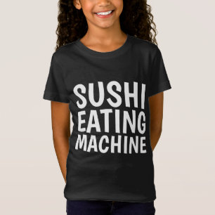 Camisetas para crianças MÁQUINA DE COMER SUSHI