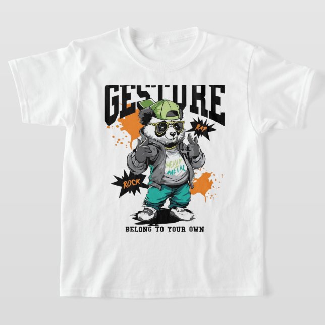 Camisetas para Meninos (Postura )