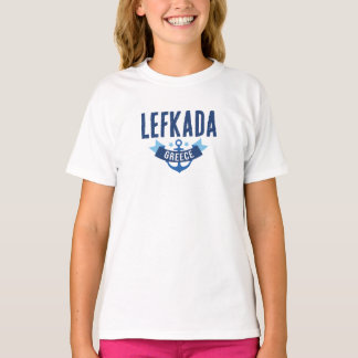 Camisetas para raparigas da Grécia Lefkada