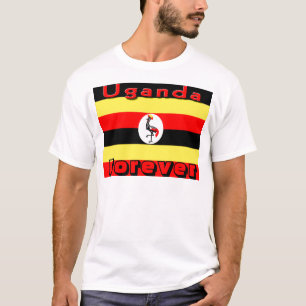 Camisetas para sempre de Uganda