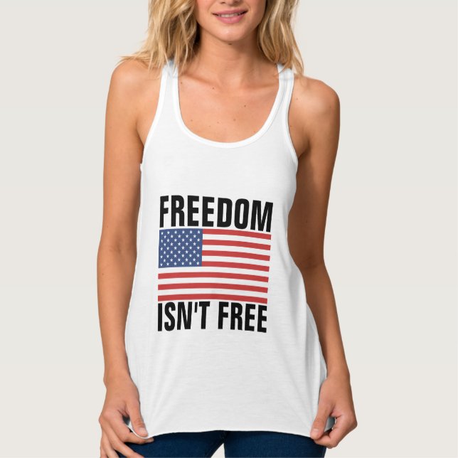 CAMISETAS PATRIÓTICAS A LIBERDADE NÃO É GRÁTIS (Frente)