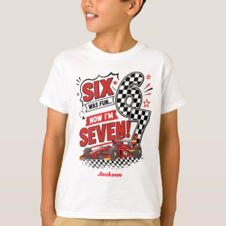 Camisetas Personalizadas de Aniversário de 7 Anos