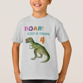 Camisetas personalizadas de aniversário para o con
