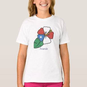 Camisetas Personalizadas de Flor de Hibiscus Patri