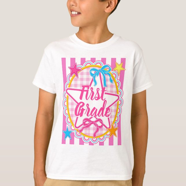 Camisetas Personalizadas de Volta às Aulas para Pr (Frente)