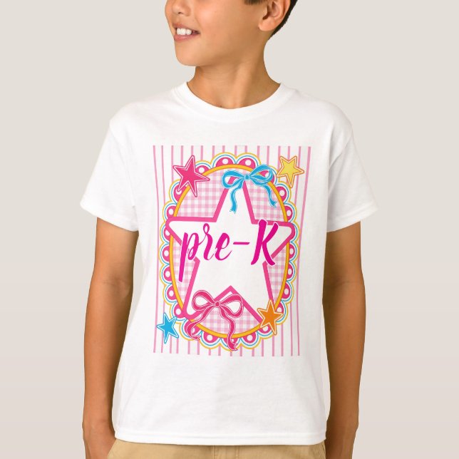 Camisetas Personalizadas de Volta às Aulas para Pr (Frente)