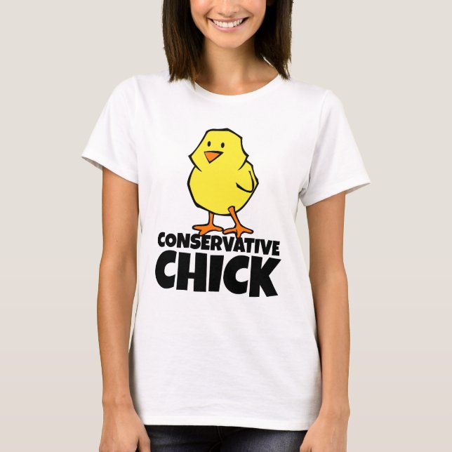 Camisetas Pintinhos conservadoras (Frente)