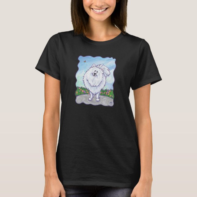 Camisetas Pomerânia Branca (Frente)