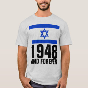 Camisetas Pro-Israel 1948 E PARA SEMPRE
