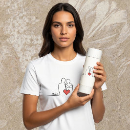 Camisetas Românticas para Casais com Nomes Persona