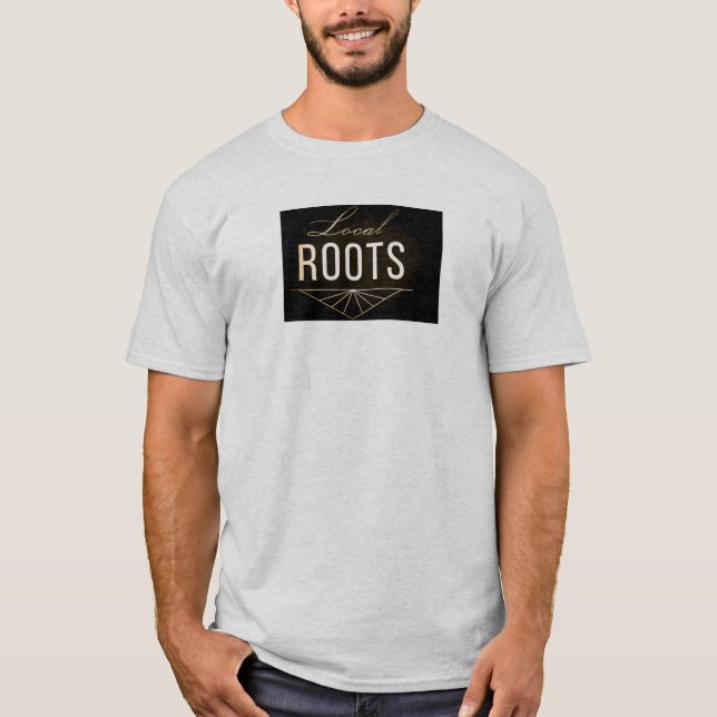 Camisetas Root locais para todas as idades (Frente)