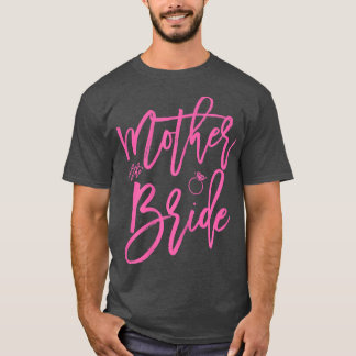 Camisetas Rosa Para Mulheres Mãe Da Noiva