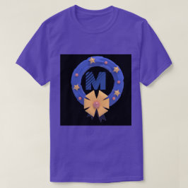 Camisetas Roxas com Monograma Personalizado Símbol