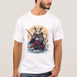 Camisetas Samurai Rat Masculinas