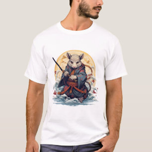 Camisetas Samurai Rat Masculinas
