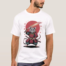 Camisetas Samurai Rat Masculinas