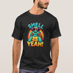 Camisetas Shell-Yeah u2013 Design engraçado de Tar
