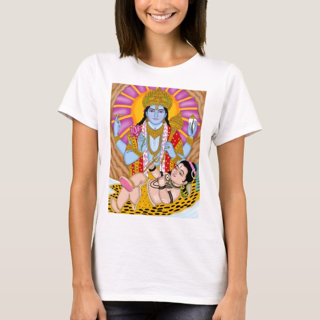 Camisetas Shiva & Vishnu – Roupas Espirituais para (Frente)