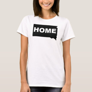 Camisetas South Dakota Casa Longe do Estado