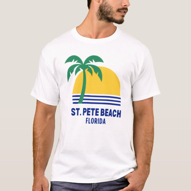 Camisetas St. Pete Beach Flórida (Frente)