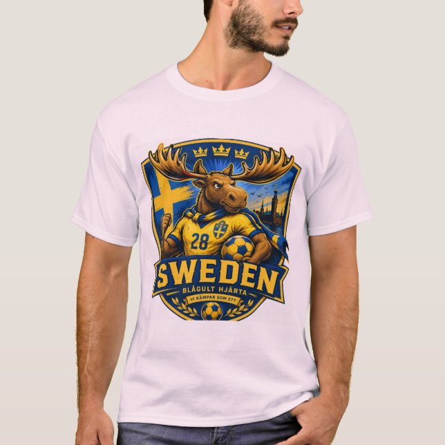 Camisetas Suécia (Frente)