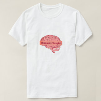 Camisetas T.R.K de Manga Curta "Cérebro Milionário