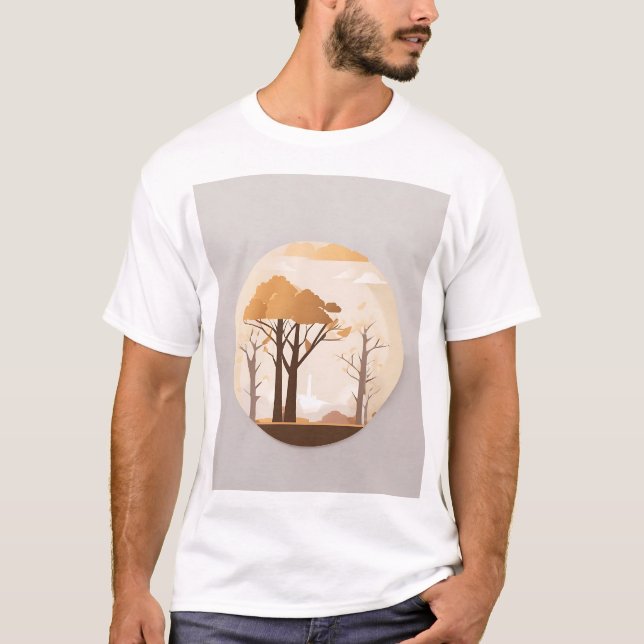 Camisetas T-Shirts da Moda | Elegantes e Confortáv (Frente)