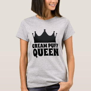CAMISETAS T-SHIRTS DA RAINHA DE CREME PUFF