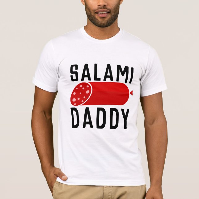  CAMISETAS T-SHIRTS DO PAI SALAMI (Frente)