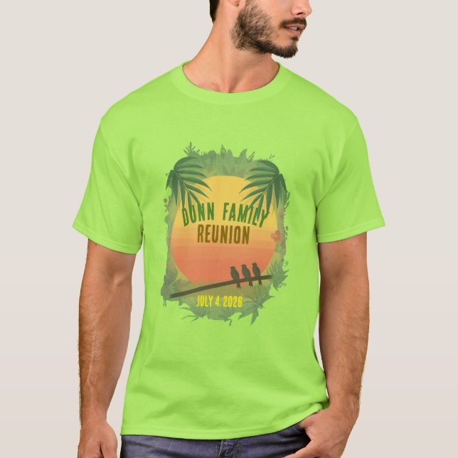 camisetas temáticas jamaicanas (Frente)