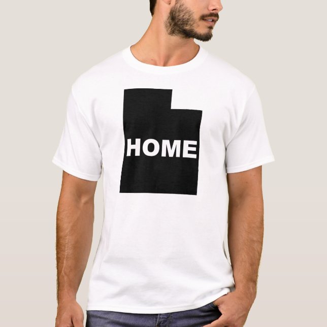 Camisetas Utah Casa Longe do Estado (Frente)