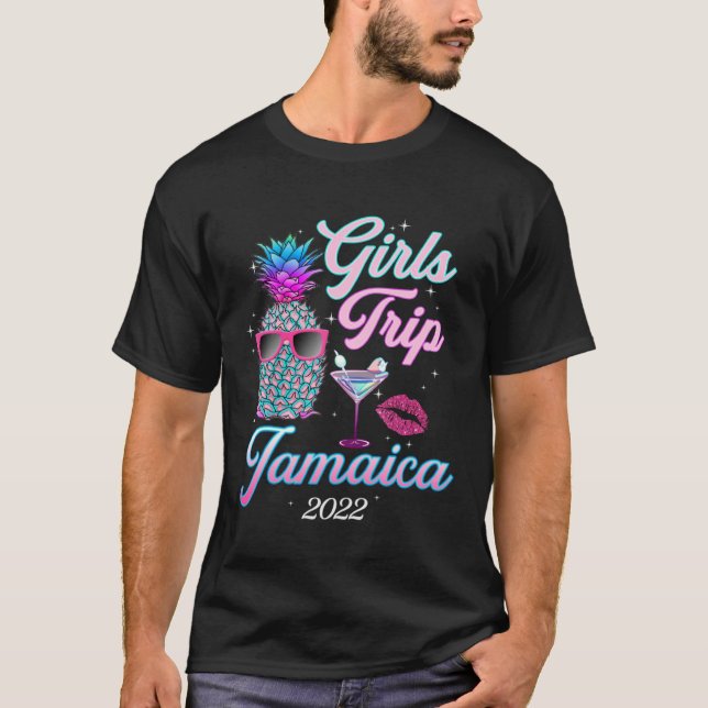 Camisetas Viagem de Meninas 2022 Para Mulheres Jam (Frente)