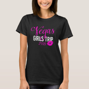 Camisetas Viagem de Meninas Las Vegas 2025 Anivers