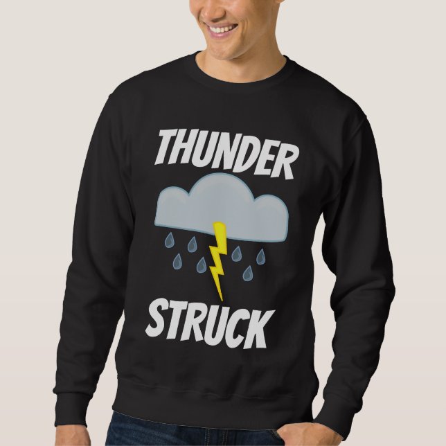 Camisetas Vintage THUNDER STRUCK (Frente)