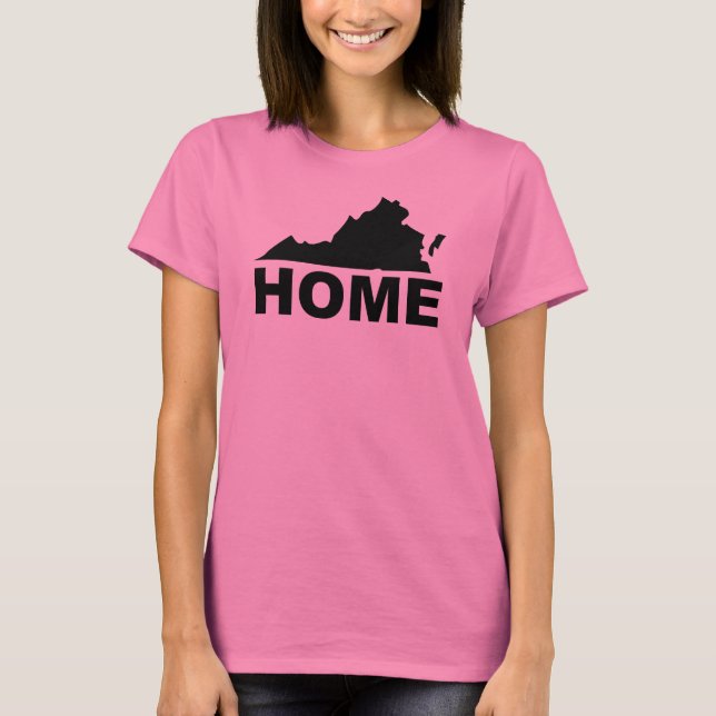 Camisetas Virginia Casa Longe do Estado (Frente)
