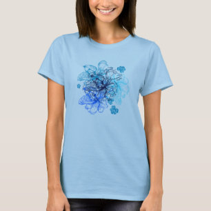 Camisetas Wahine Lace Hawaiian Orchid